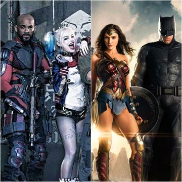 suicide squad vs justice league will smith margot robbie gal gadot ben affleck