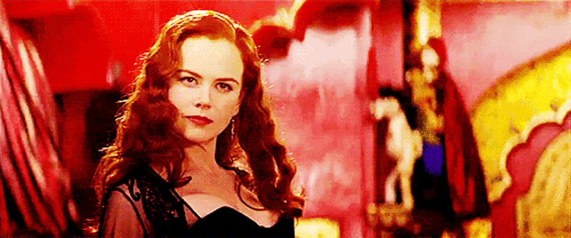 [GIF] Nicole Kidman as Satine in Moulin Rouge