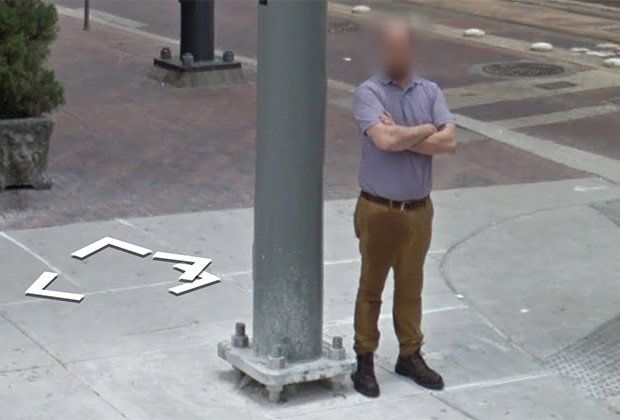 Google Maps wet pants