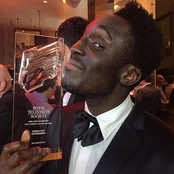 Ayo Akinwolere at the 2015 RTS Awards