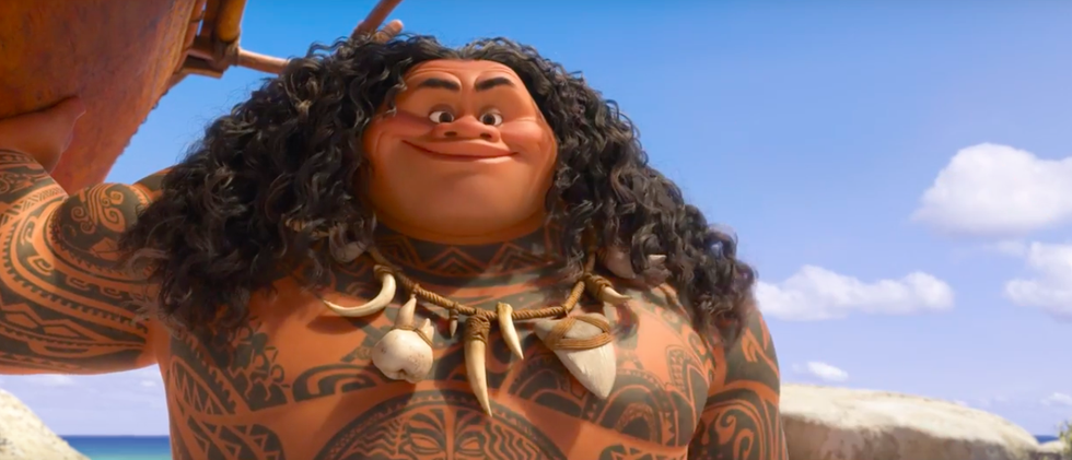 Maui in Moana was actually based on Dwayne 'The Rock' Johnson's grandfather