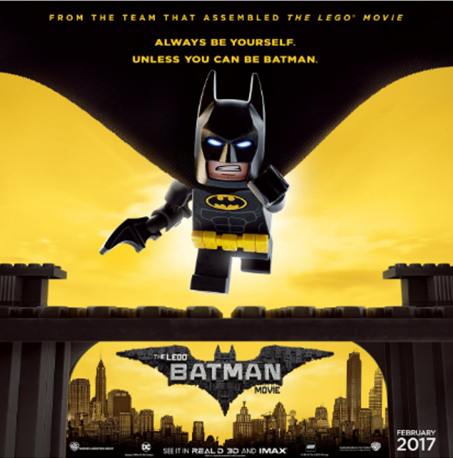 The Lego Batman Movie Unveils A Brand New Film Poster In Honour Of Batman Day