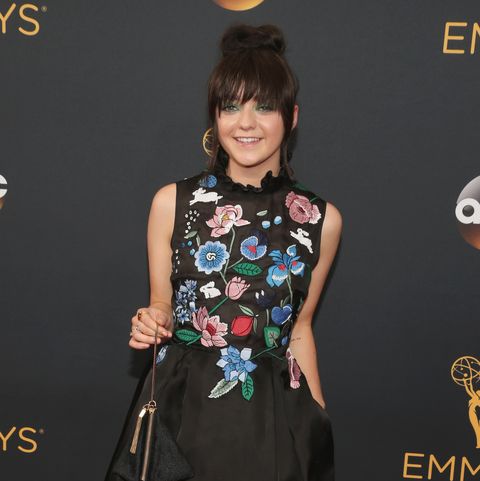 Maisie Williams attends the 68th Annual Primetime Emmy Awards