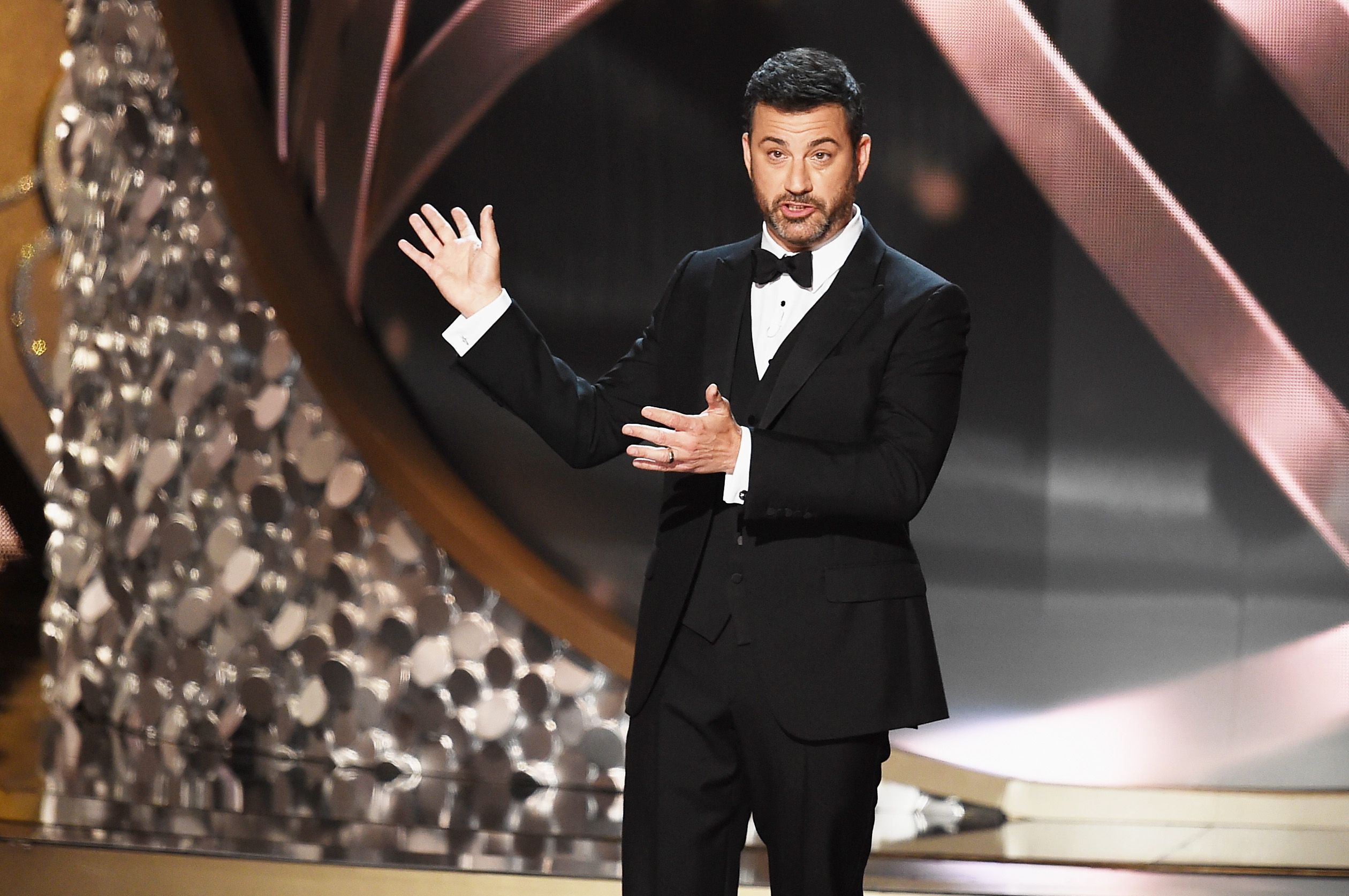 Jimmy Kimmel faces backlash for Bill Cosby joke at the Emmys