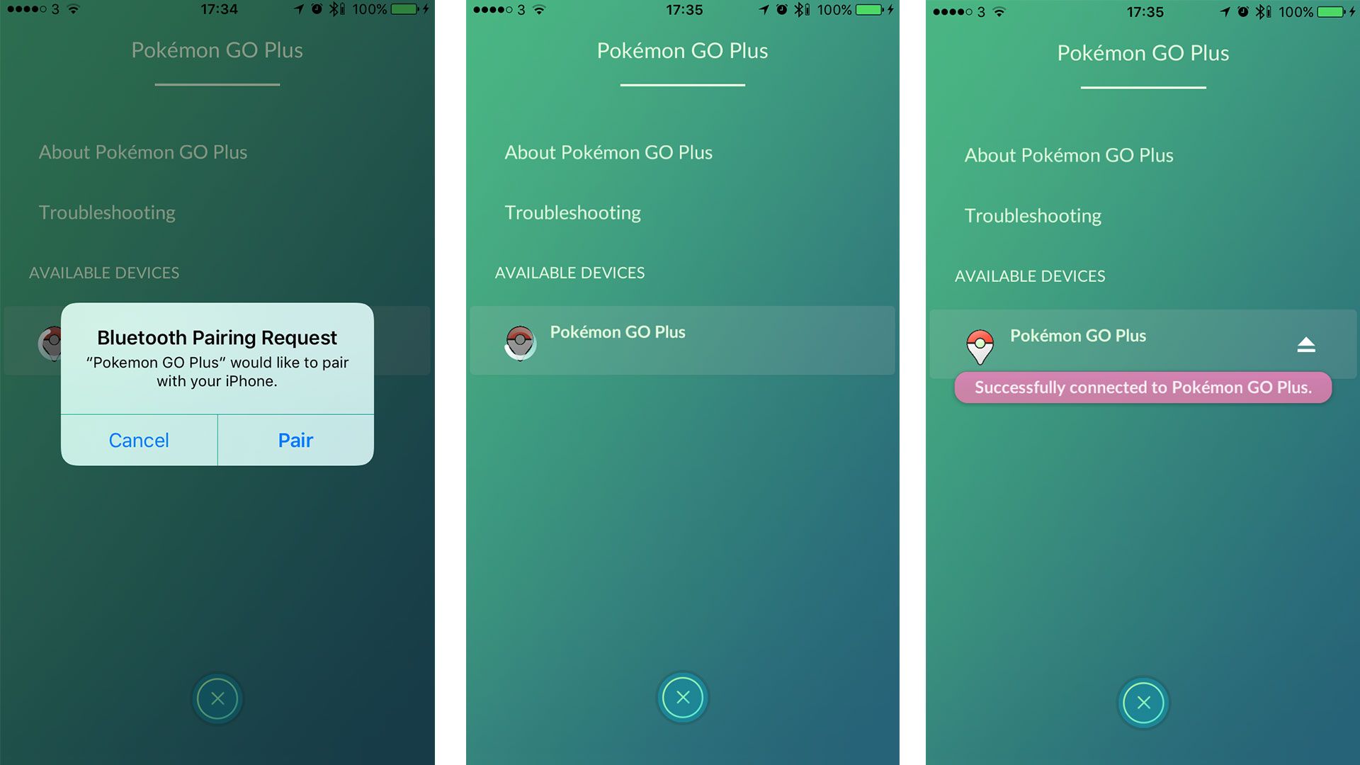 Pokémon GO Plus + Troubleshooting Information – Pokémon Support