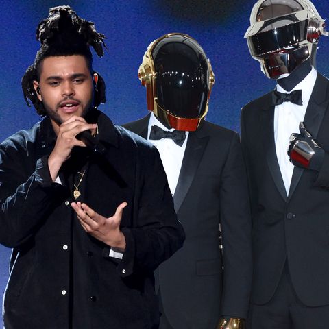 The Weeknd / Daft Punk banner