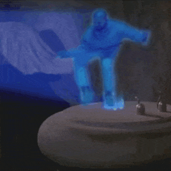 Drake Star Wars hologram [GIF]