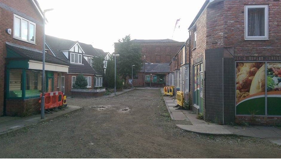 Shocking new pictures show how the old Coronation Street set has been