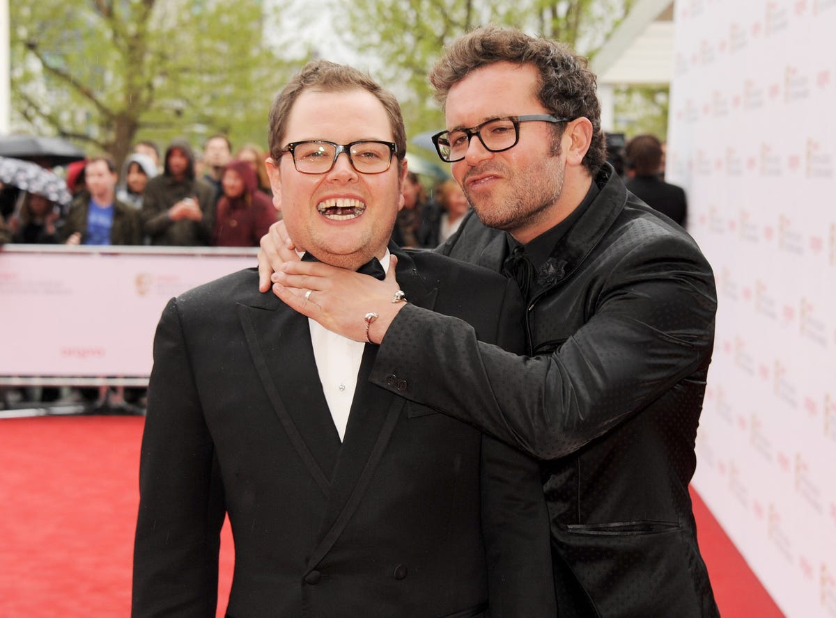 Alan Carr marries his long-time partner in a secret wedding