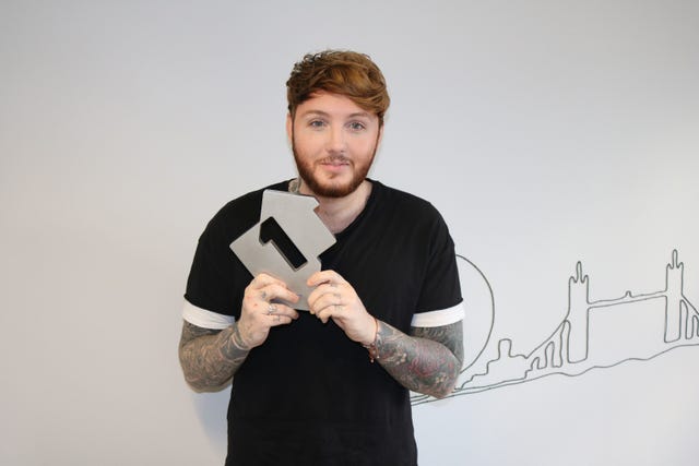 James Arthur is fiiiinally No.1 with his comeback single 'Say You Won't Let  It Go