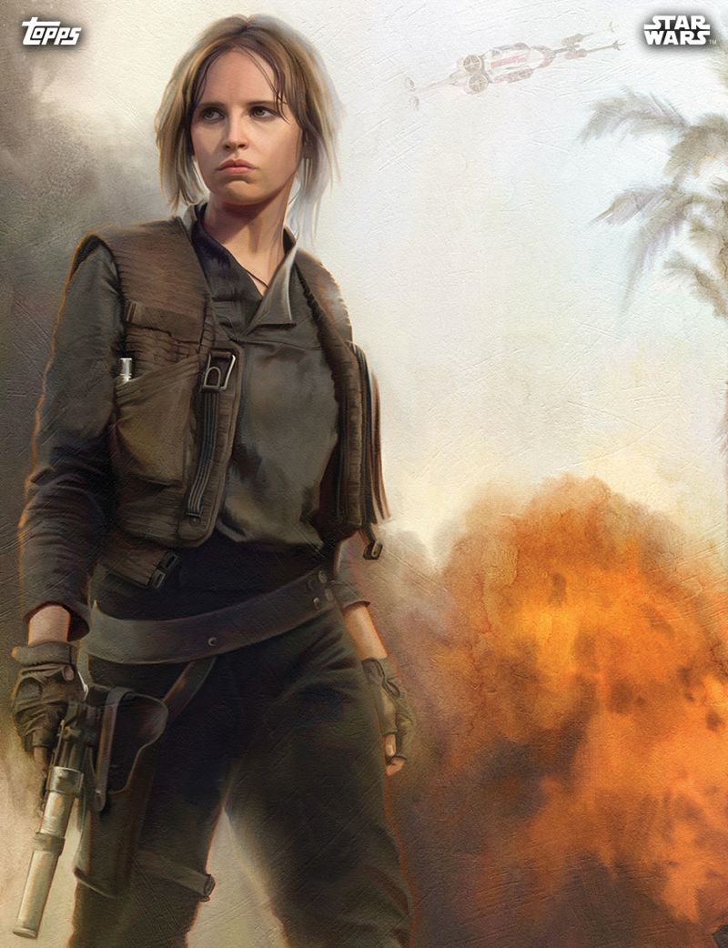 Rogue One: Star Wars story reveals very Topps trading cards