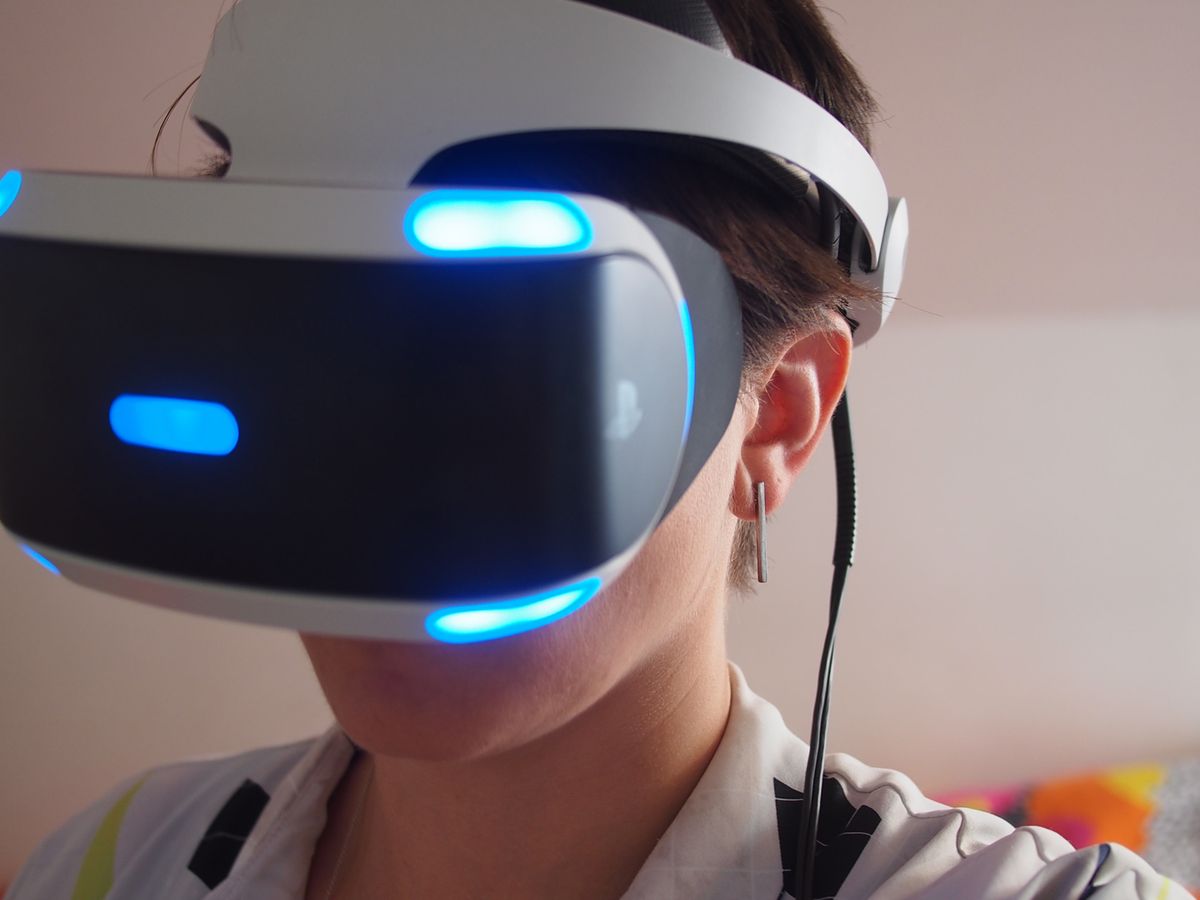 PlayStation 4 Ps4 VR PSVR Virtual Reality Headset PS VR Version 1