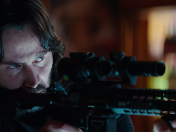 John Wick, The Man, The Myth, The Legend. You're Not Very Good At