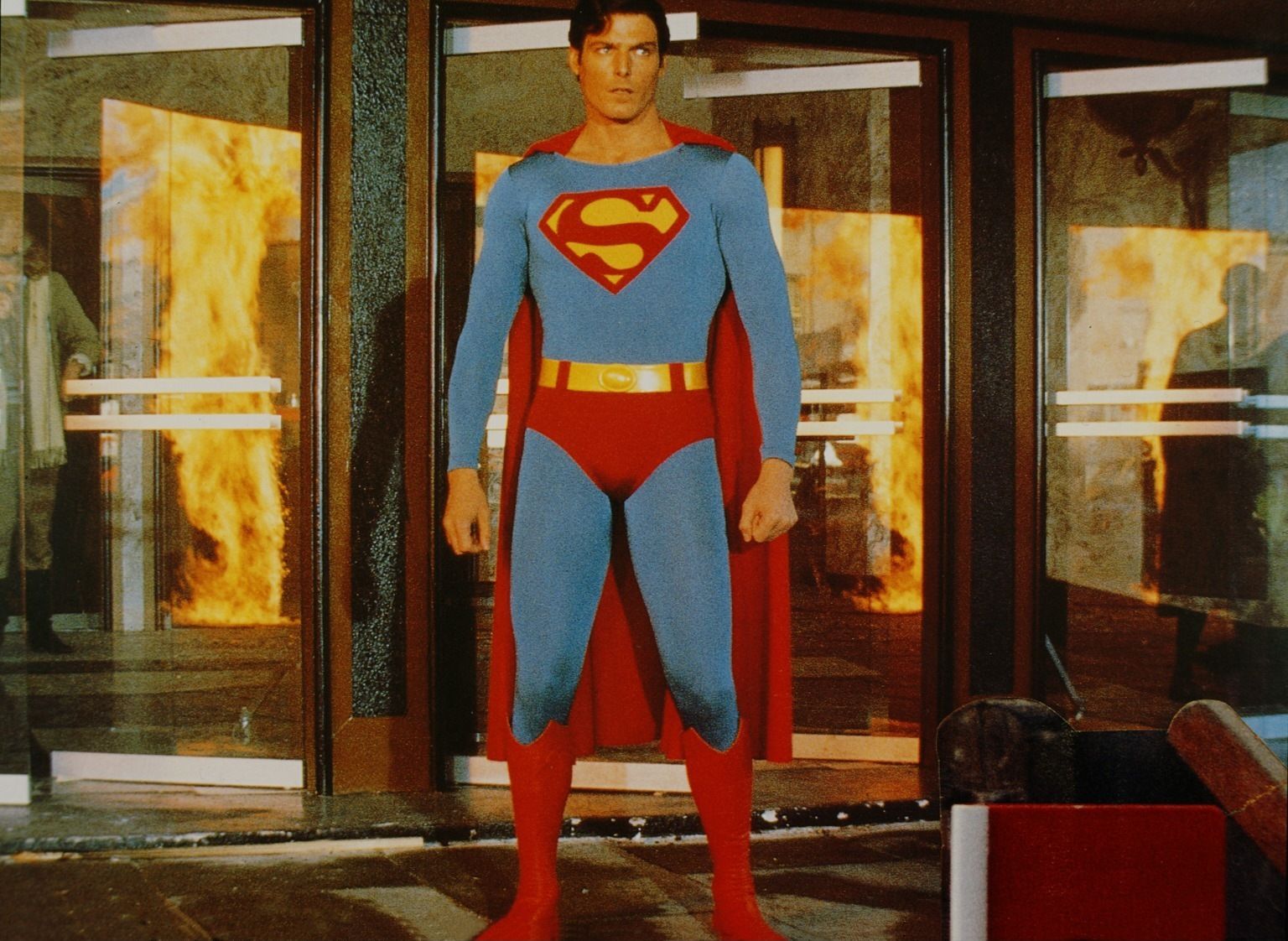 New Image Of Henry Cavill in Christopher Reeve's Superman Suit For