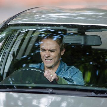 David Platt is frustrated when the car ignition fails to start