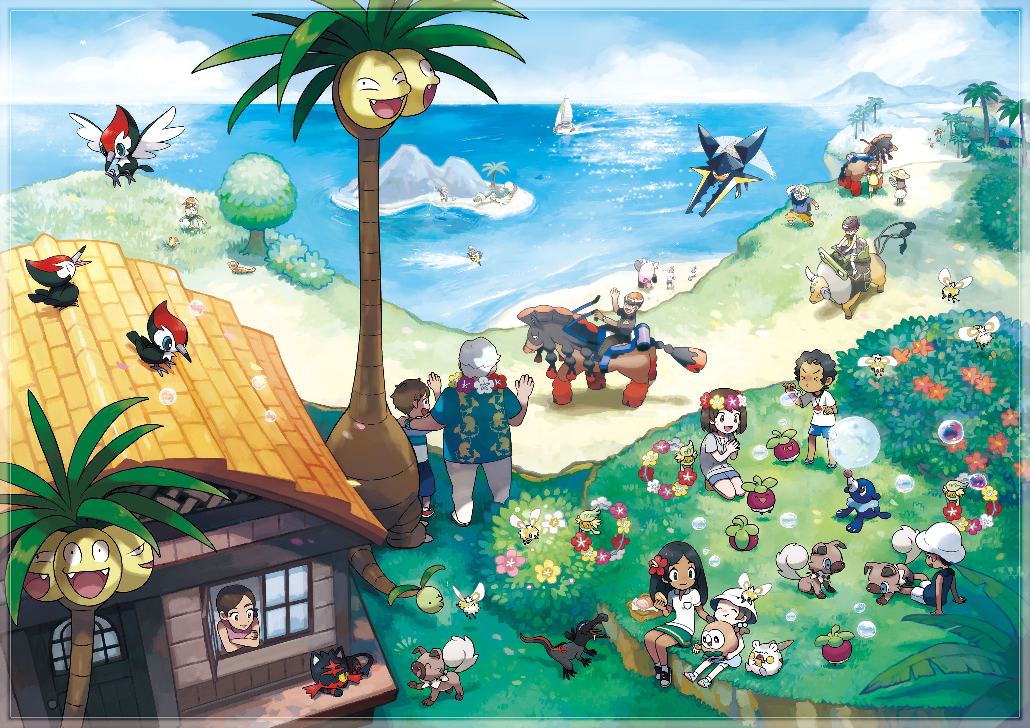 New Pokémon Sun and Moon Anime trailer  PokéCommunity Daily