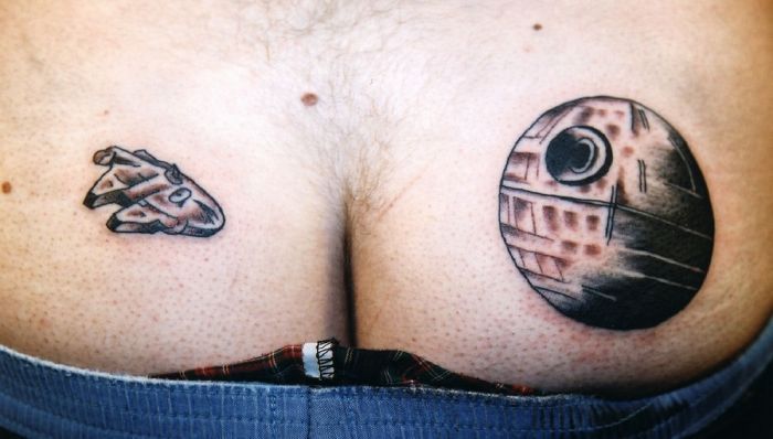 60 Death Star Tattoo Designs For Men  Star Wars Ideas