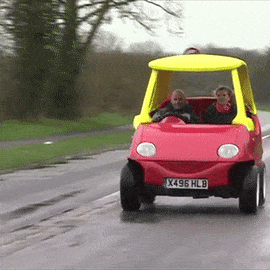 Drivable toy car GIF