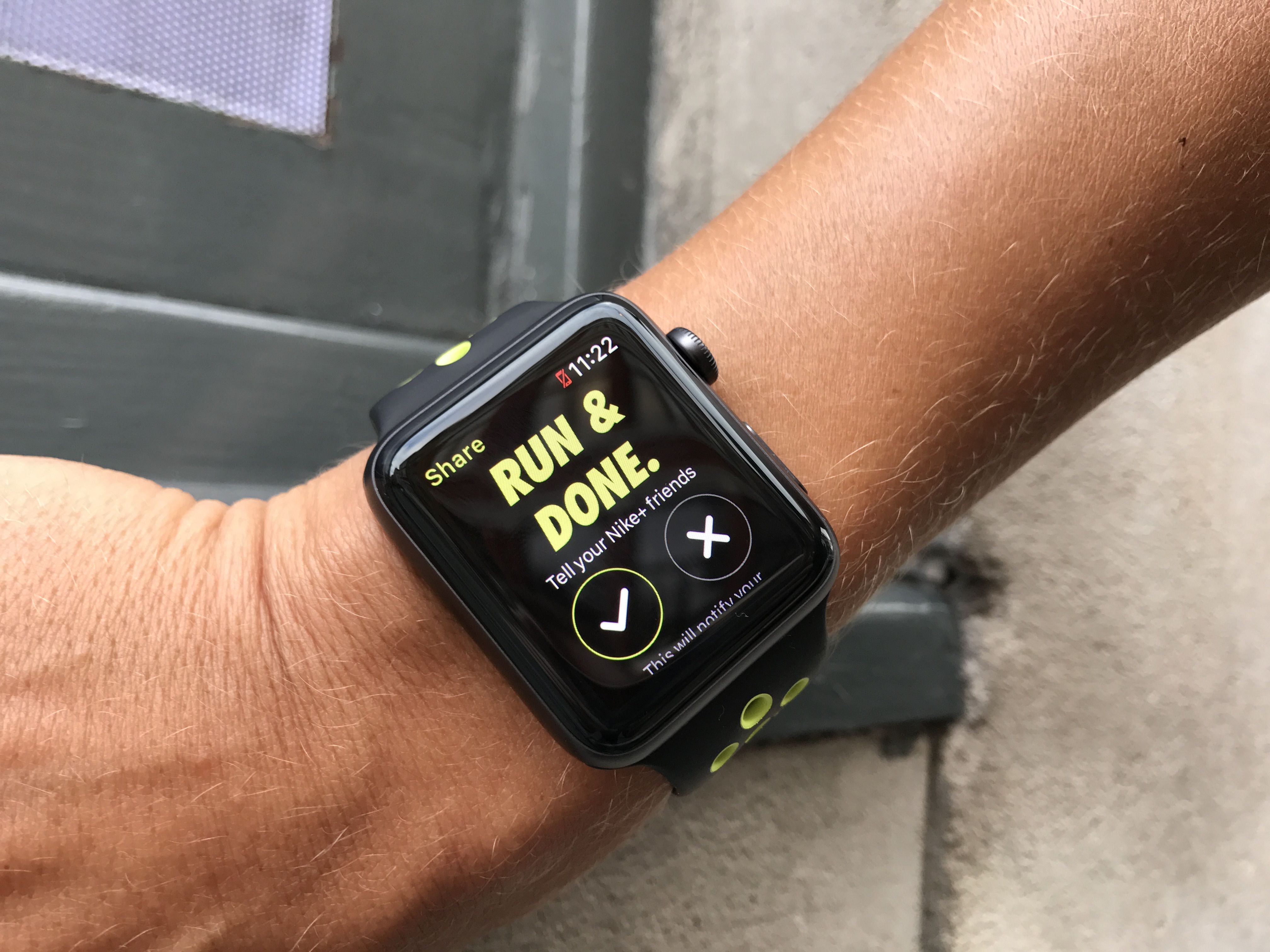 smartwatch nike running