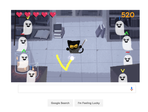 You Have To Play Google S Addictive Halloween Game