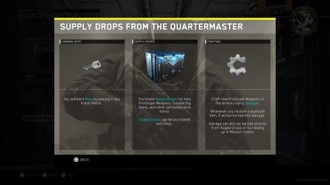 Call of Duty: Infinite Warfare, Salvage Call of Duty: Infinite Warfare, Salvage