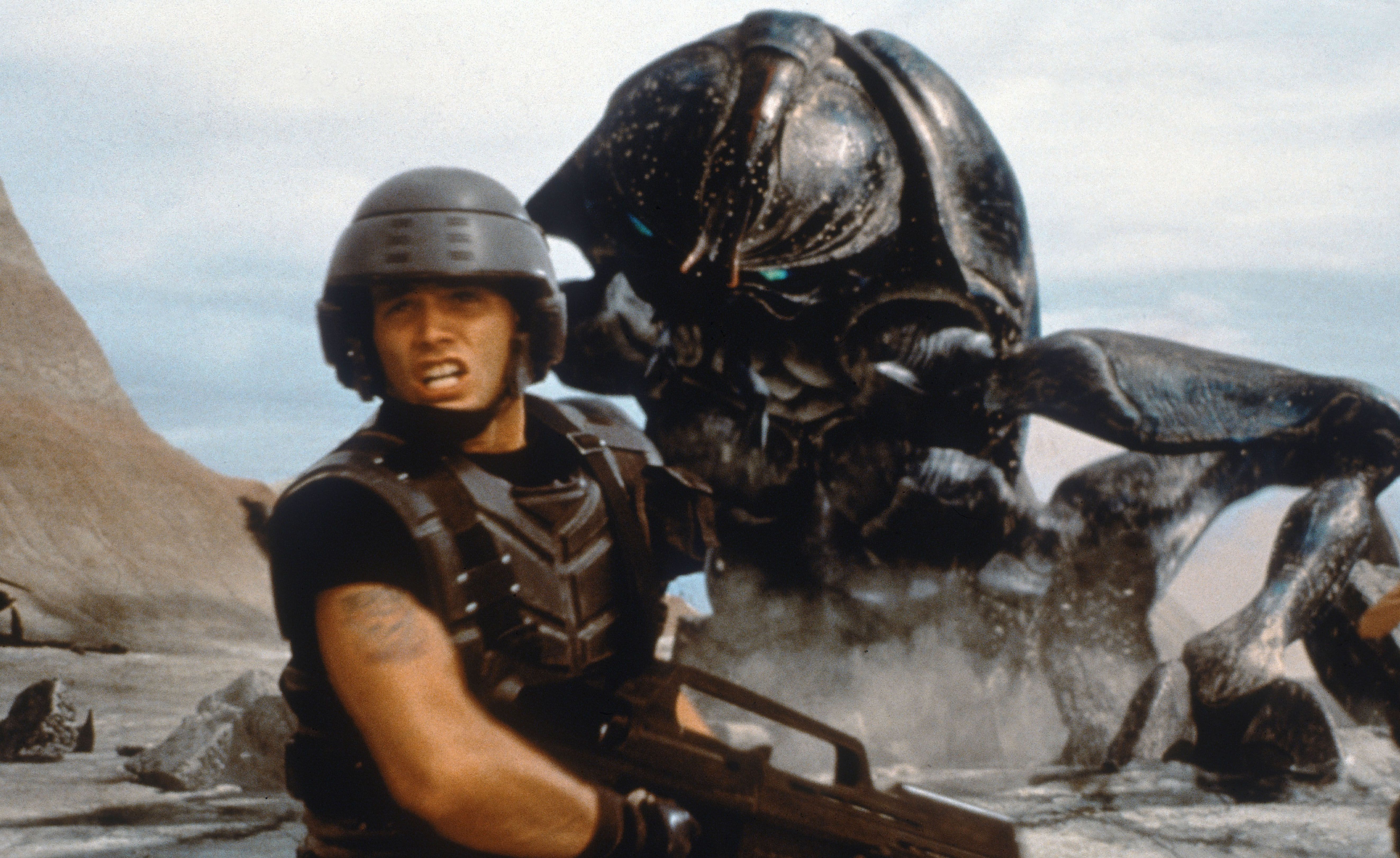 Strap in, Starship Troopers and its giant alien bugs are being rebooted