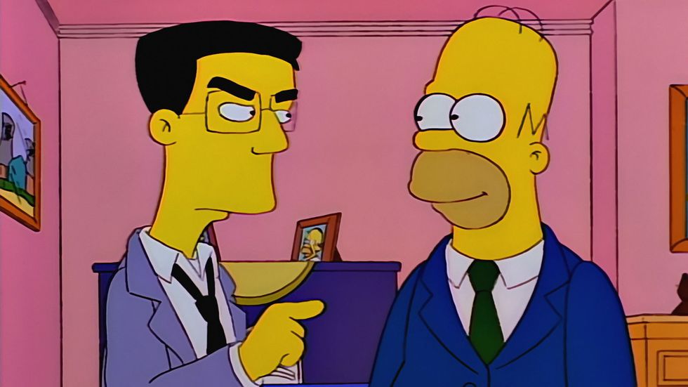 Handsome Pete Simpsons GIFs