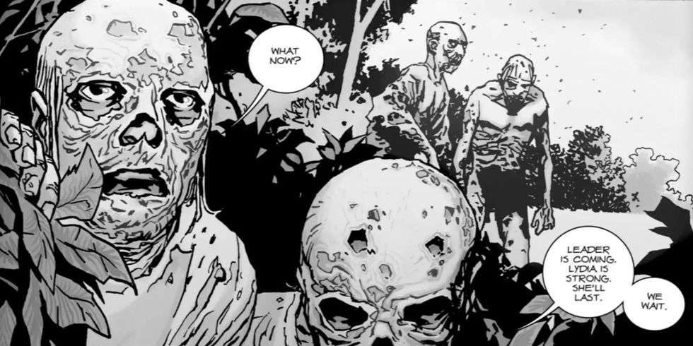 The Walking Dead comic book: The Whisperers
