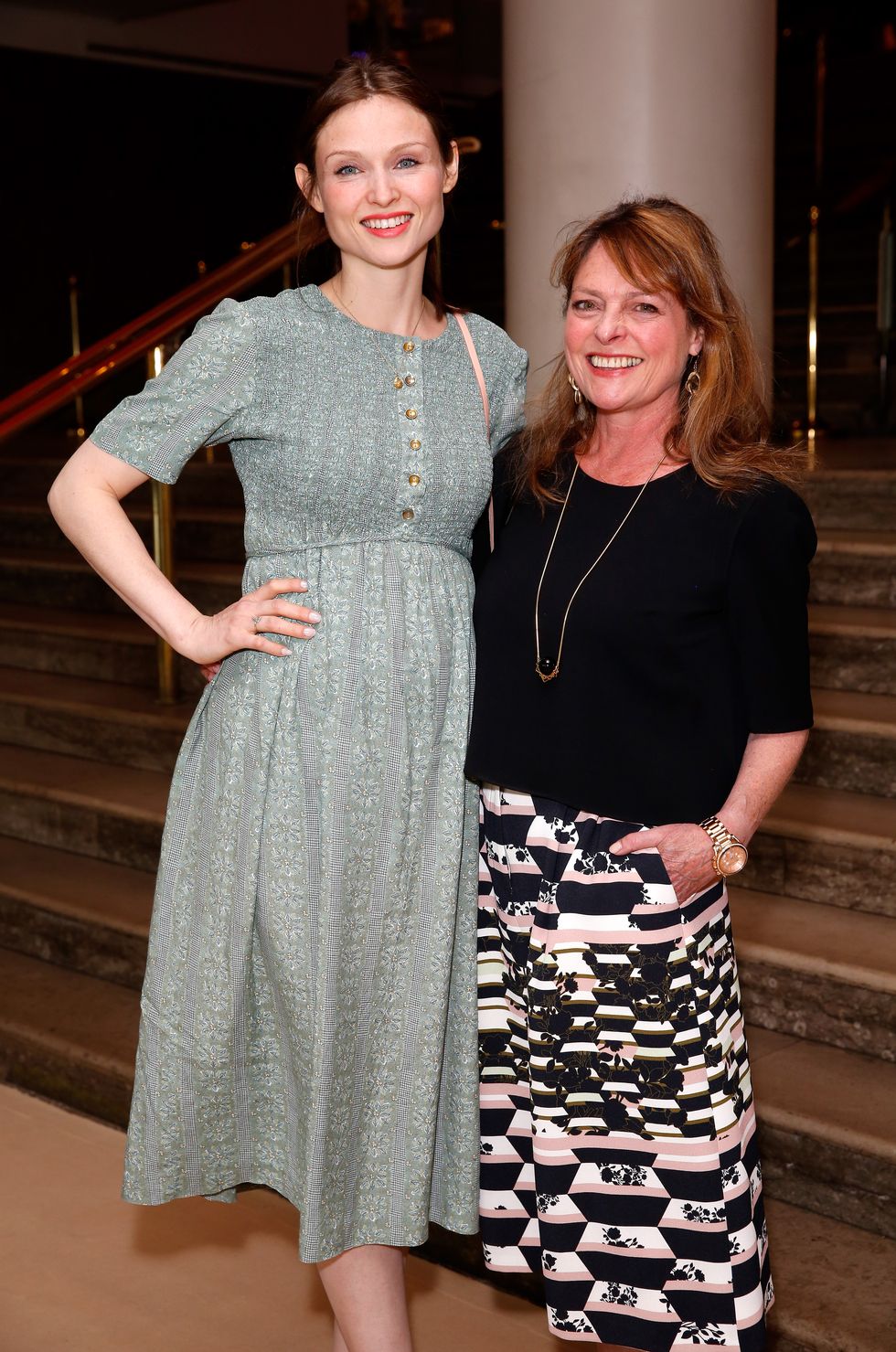 Sophie Ellis-Bextor and Janet Ellis arrive to celebrate the 2015 Baileys Women's Prize for Fiction
