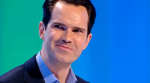Or perhaps smug?