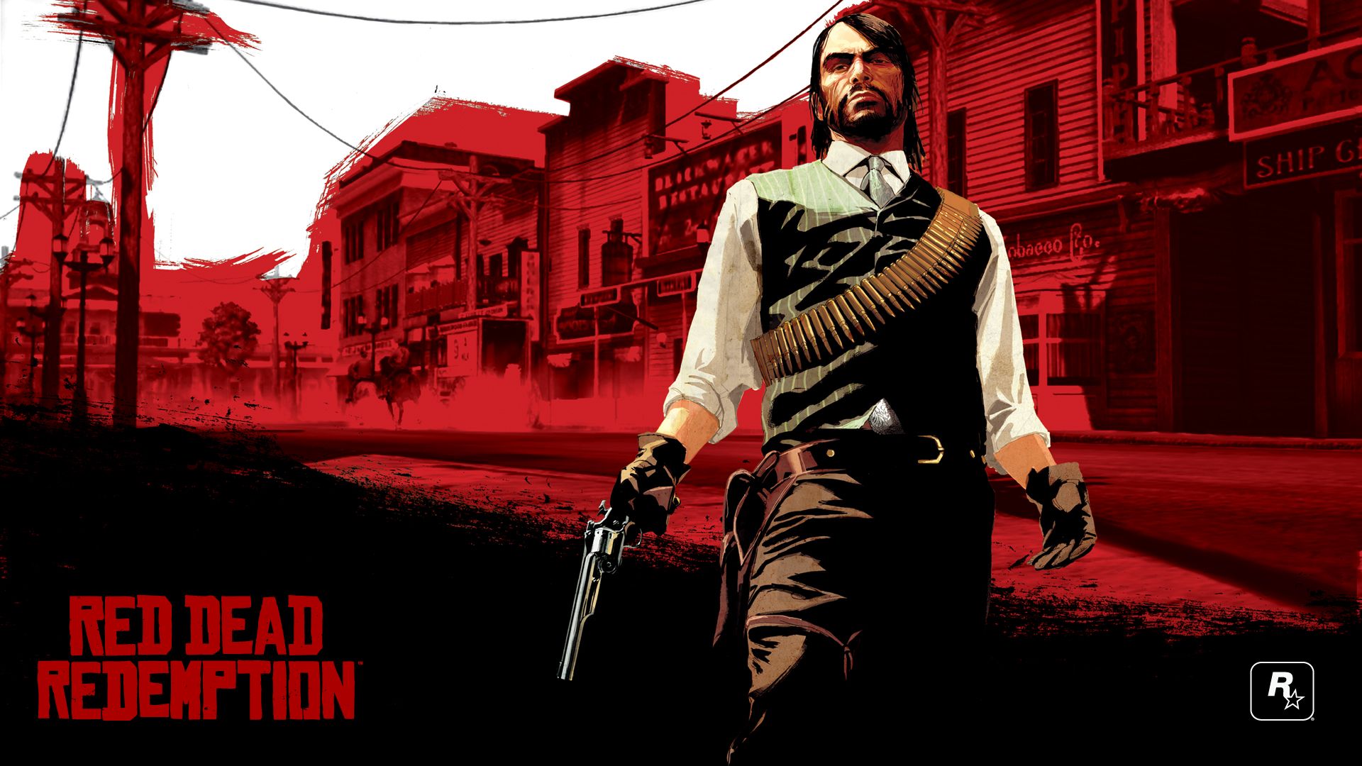 Red dead redemption 2 themed wallpaper