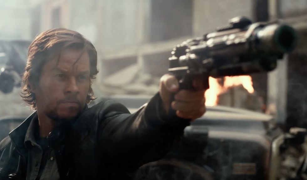 Mark Wahlberg in Transformers: The Last Knight trailer
