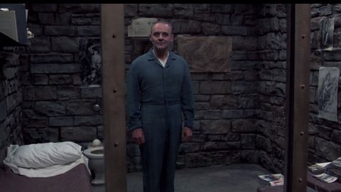 silence of the lambs, anthony hopkins as hannibal lecter