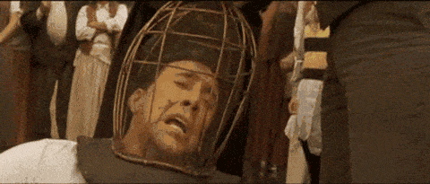 Nicolas Cage The Wicker Man not the bees [GIF]