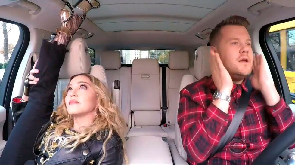Madonnas Twerking And Vogueing Carpool Karaoke Is Finally Here