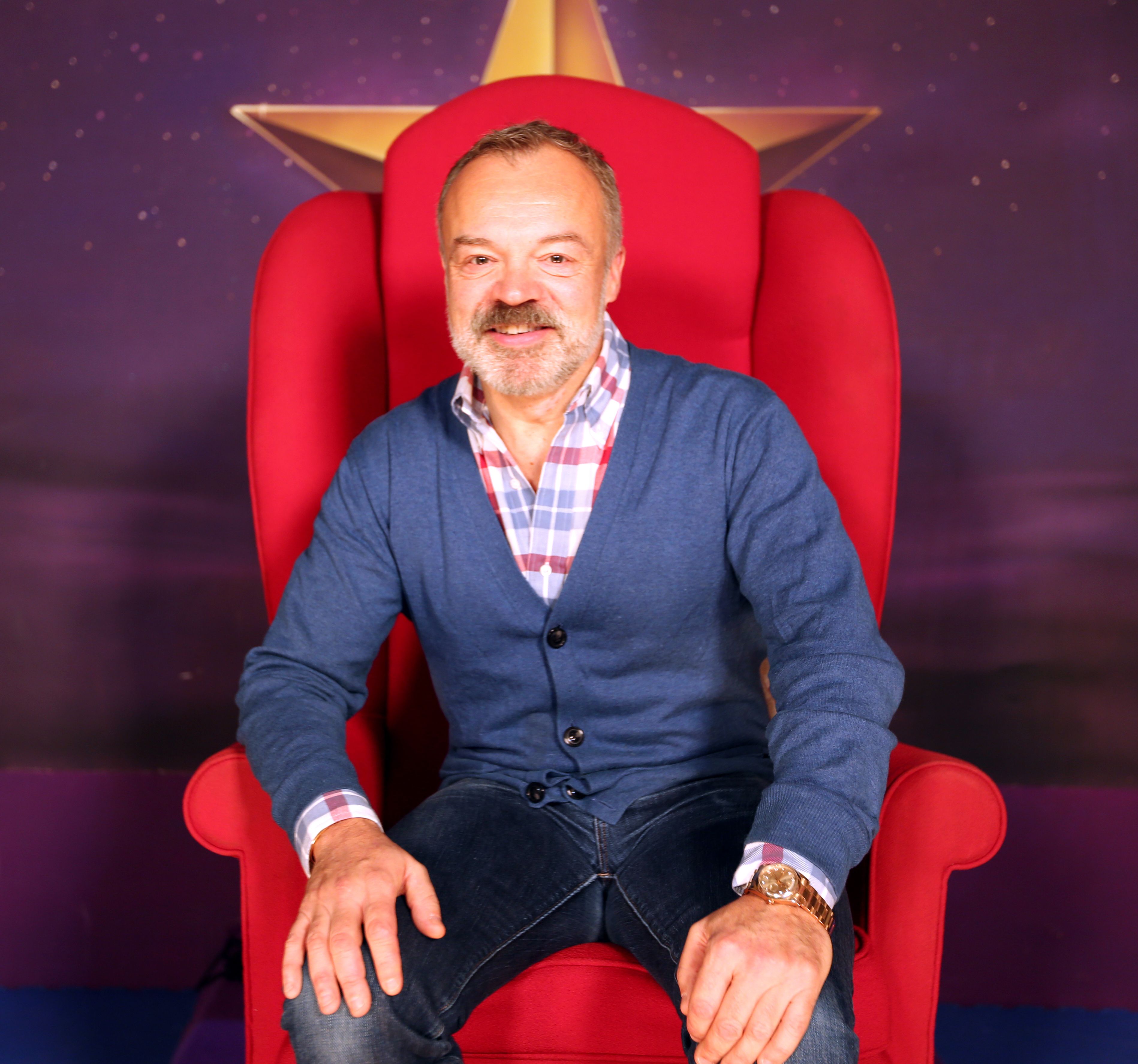 Graham Norton S Big Red Chair Is Getting Its Own Tv Show Sort Of