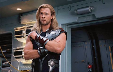 Chris Hemsworth as Thor in Avengers