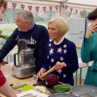 The Great Christmas Bake Off: Mary Berry, Paul Hollywood, Sue Perkins