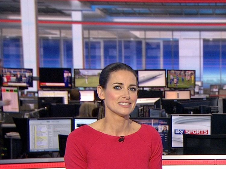 Sky Sports presenter left writhing on the floor after getting hit 'right in  the cahunas' - Daily Star