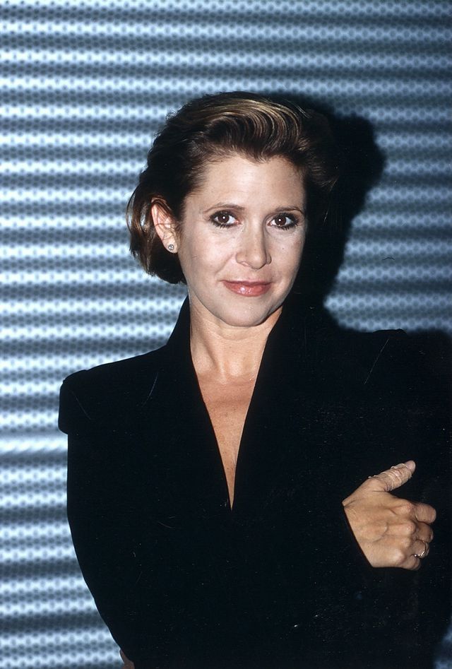 Carrie Fisher portrait taken in 1995