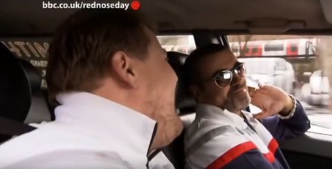 George Michael with James Corden in first ever Carpool Karaoke