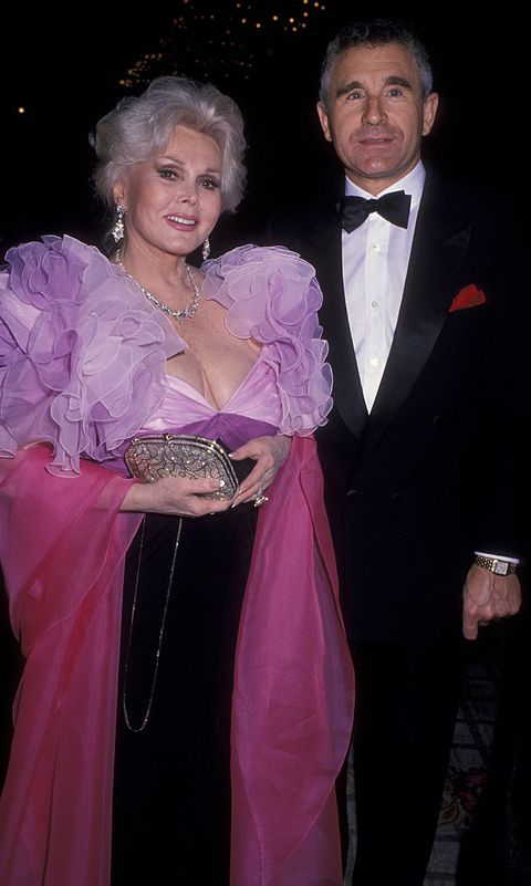 Zsa Zsa Gabor's husband of from funeral