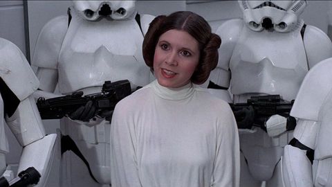 Image result for carrie fisher as princess leia