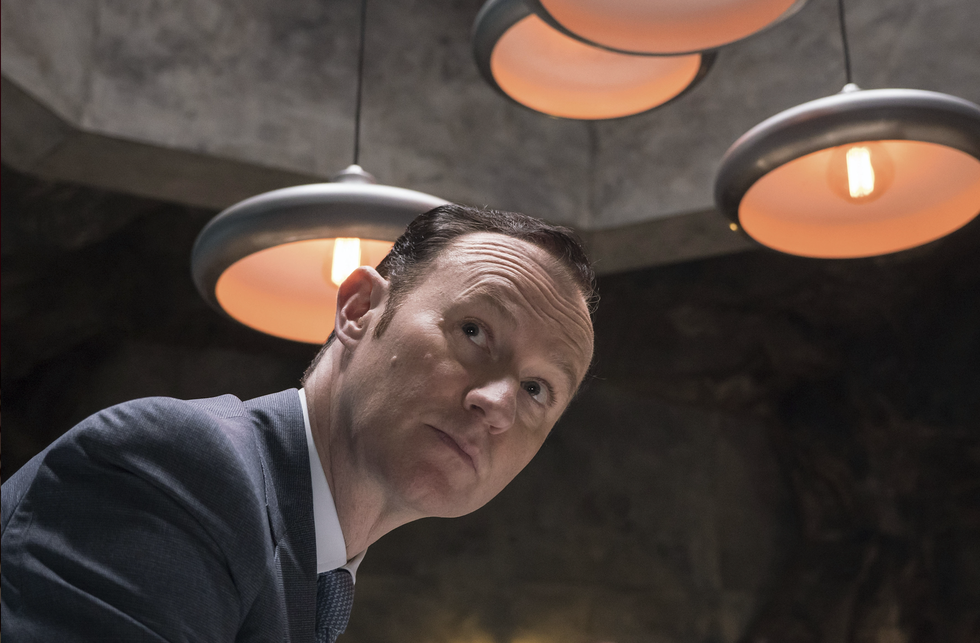 Mycroft Holmes in Sherlock S4 - Ep3