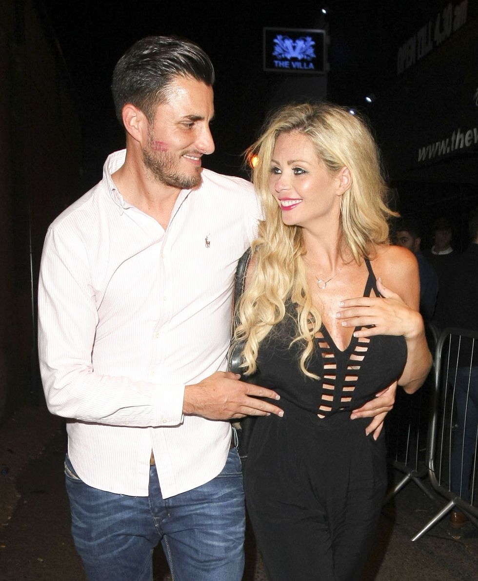 Married Nicola McLean 'cries' after being called out for kissing