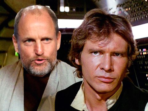 Woody Harrelson and Harrison Ford - Han Solo
