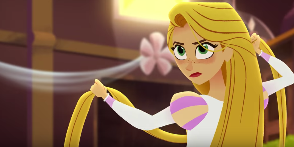 Rapunzel gets her hair back in Disney's new Tangled TV movie trailer
