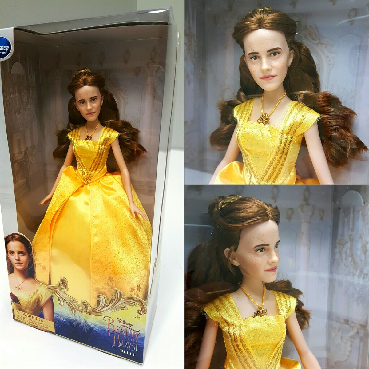 Artist transforms that Beauty and the Beast doll into Emma Watson after  Belle looked more like Justin Bieber