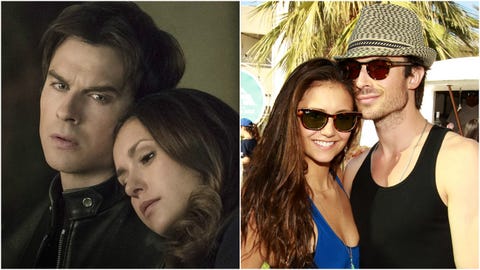 Elena and damon dating in real life