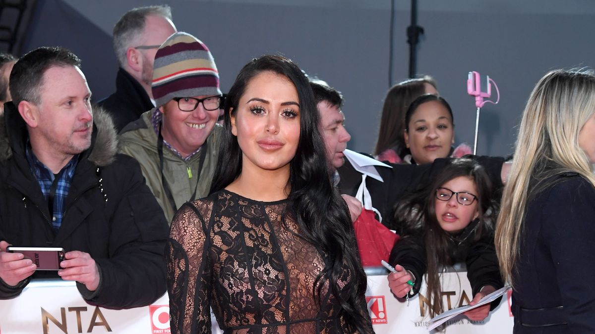 Did Marnie Simpson go completely naked to the National TV Awards last  night?!